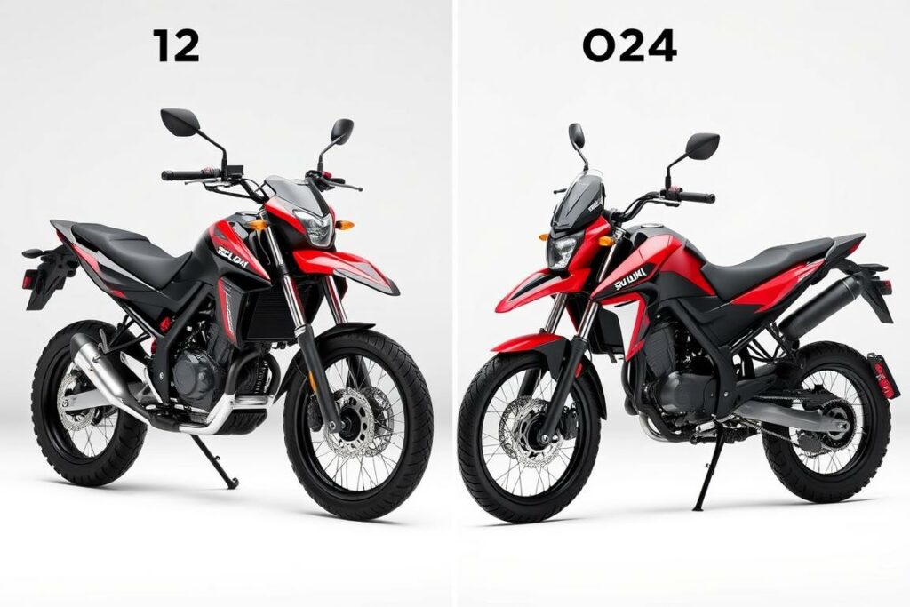 comparação Suzuki DR-Z400SM 2024