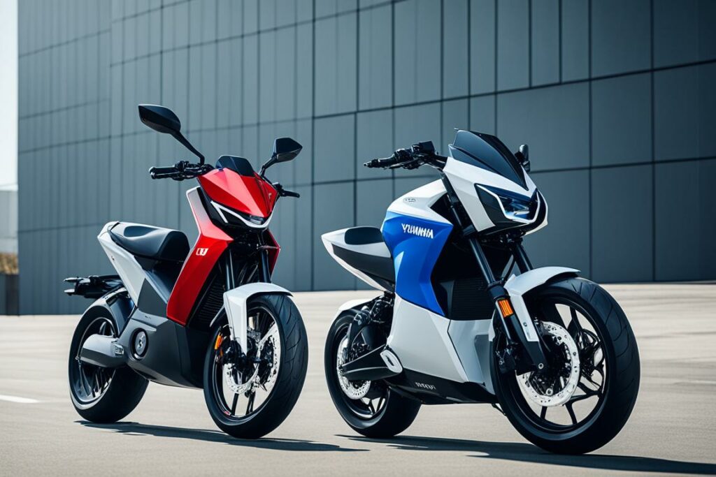 evolução motos elétricas Yamaha