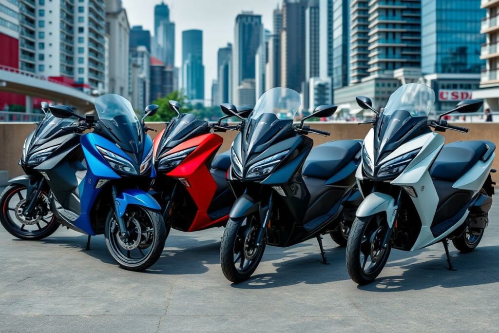 Modelos da Honda PCX 2025