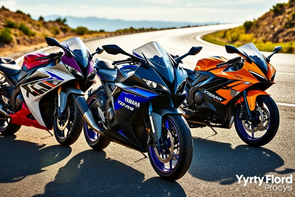 comparação yamaha yzf-r9 2025