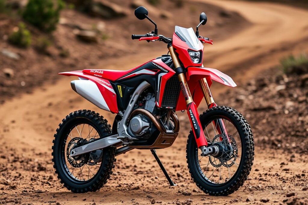 design da Honda CRF450RL 2025