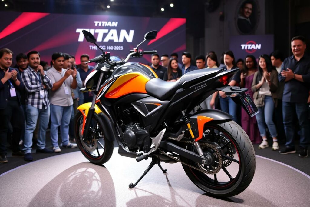 lançamento Titan CG 160 2025