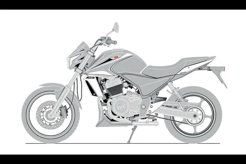 patente honda cb1000 hornet